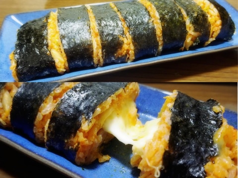 チーズとろ～り♪ チーズキンパ* 韓国海苔巻き *